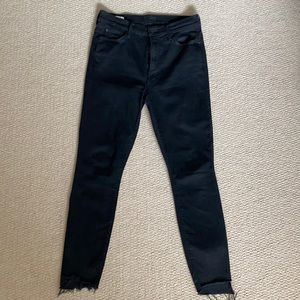 Mother Denim high low hem